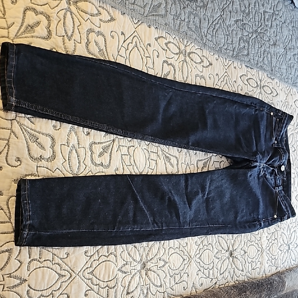 White House Black Market Jeans in Blue with Slim Fit and High Waist